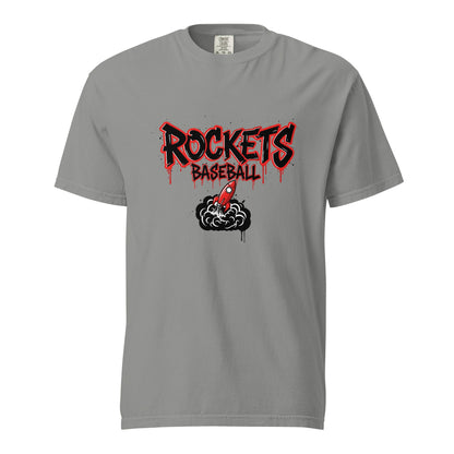 Signature | Comfort Colors T-Shirt | Rockets Baseball | Alt Logo 2