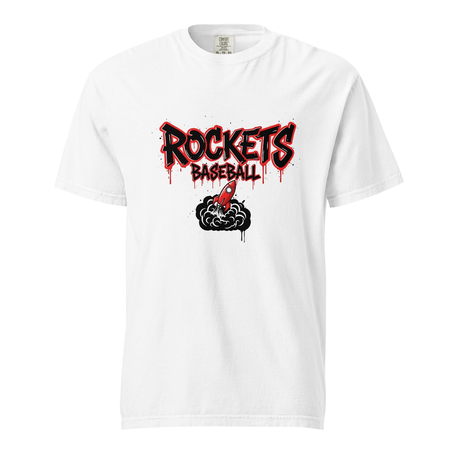 Signature | Comfort Colors T-Shirt | Rockets Baseball | Alt Logo 2
