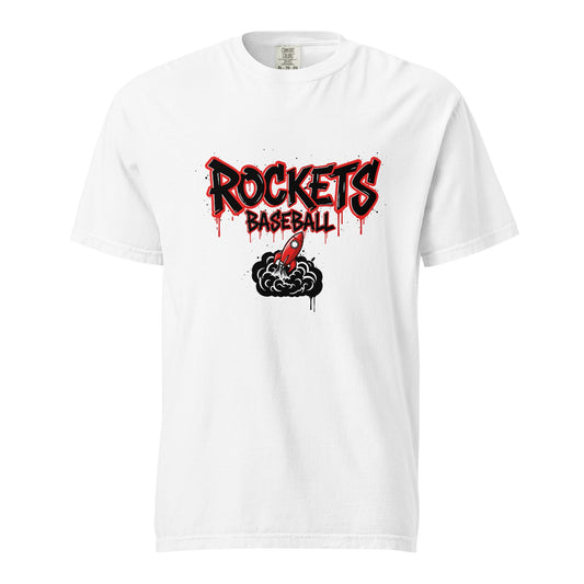 Signature | Comfort Colors T-Shirt | Rockets Baseball | Alt Logo 2