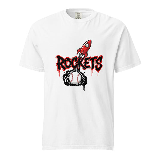 Signature | Comfort Colors T-Shirt | Rockets Baseball | Alt Logo