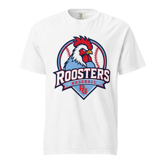 Signature | Comfort Colors T-Shirt | Rooster Nation | Athletic Crest Logo