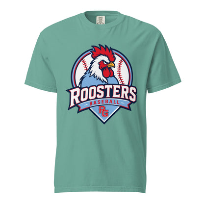 Signature | Comfort Colors T-Shirt | Rooster Nation | Athletic Crest Logo