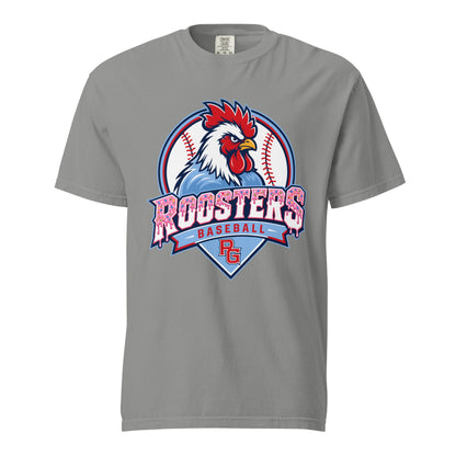 Signature | Comfort Colors T-Shirt | Rooster Nation | Emblem Logo