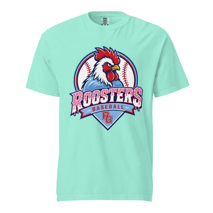 Signature | Comfort Colors T-Shirt | Rooster Nation | Emblem Logo