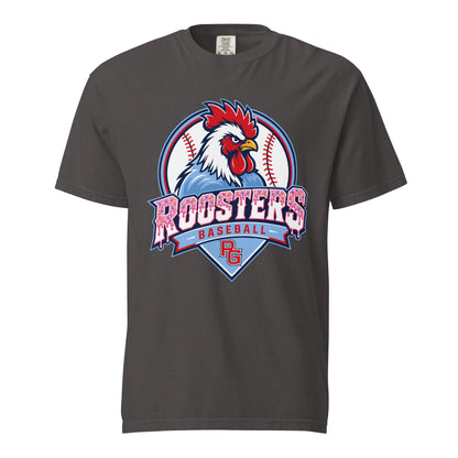 Signature | Comfort Colors T-Shirt | Rooster Nation | Emblem Logo