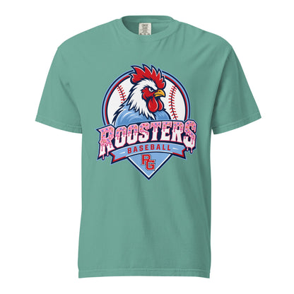 Signature | Comfort Colors T-Shirt | Rooster Nation | Emblem Logo