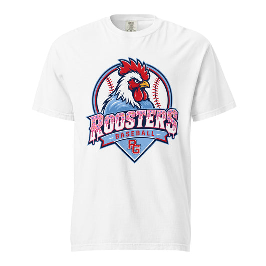 Signature | Comfort Colors T-Shirt | Rooster Nation | Emblem Logo