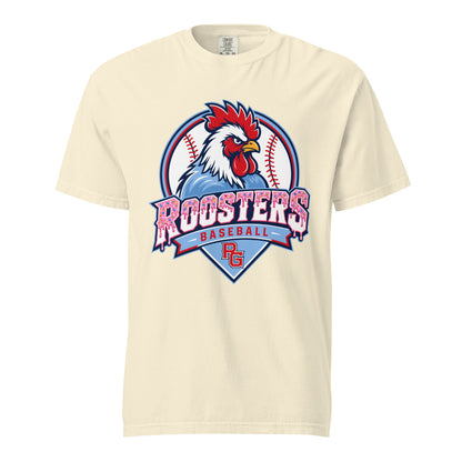 Signature | Comfort Colors T-Shirt | Rooster Nation | Emblem Logo