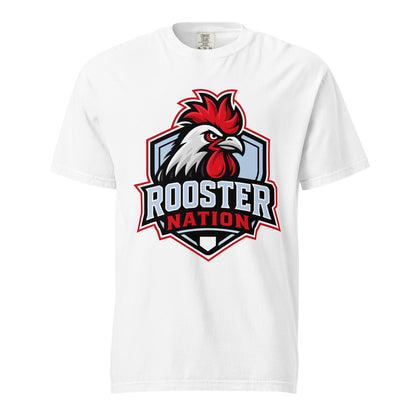 Signature | Comfort Colors T-Shirt | Rooster Nation | Shield Logo