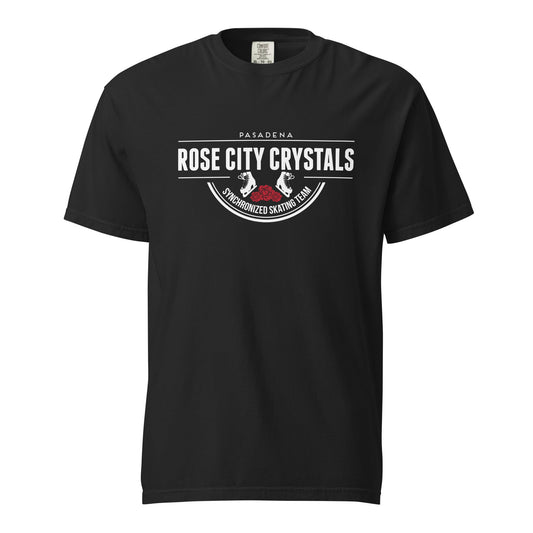 Signature | Comfort Colors T-Shirt | Rose City Crystals | Script Logo
