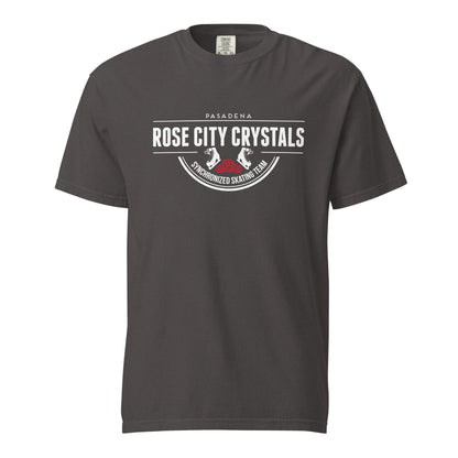 Signature | Comfort Colors T-Shirt | Rose City Crystals | Script Logo