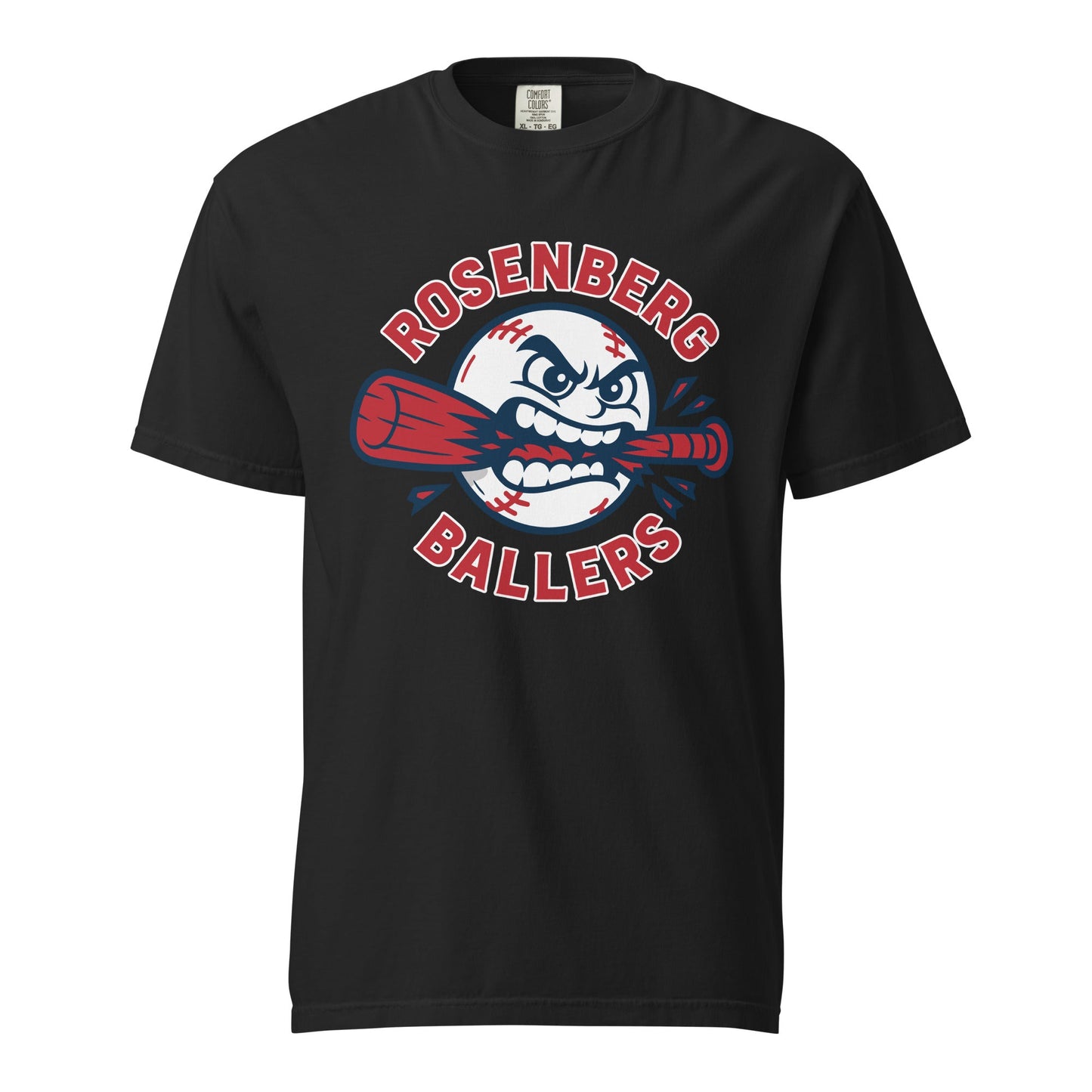 Signature | Comfort Colors T-Shirt | Rosenberg Ballers | Vanguard Logo