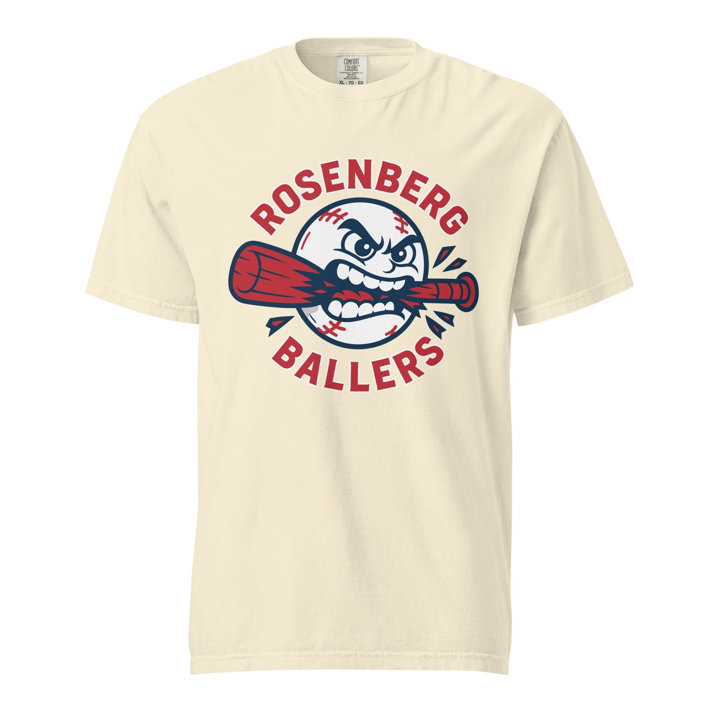 Signature | Comfort Colors T-Shirt | Rosenberg Ballers | Vanguard Logo
