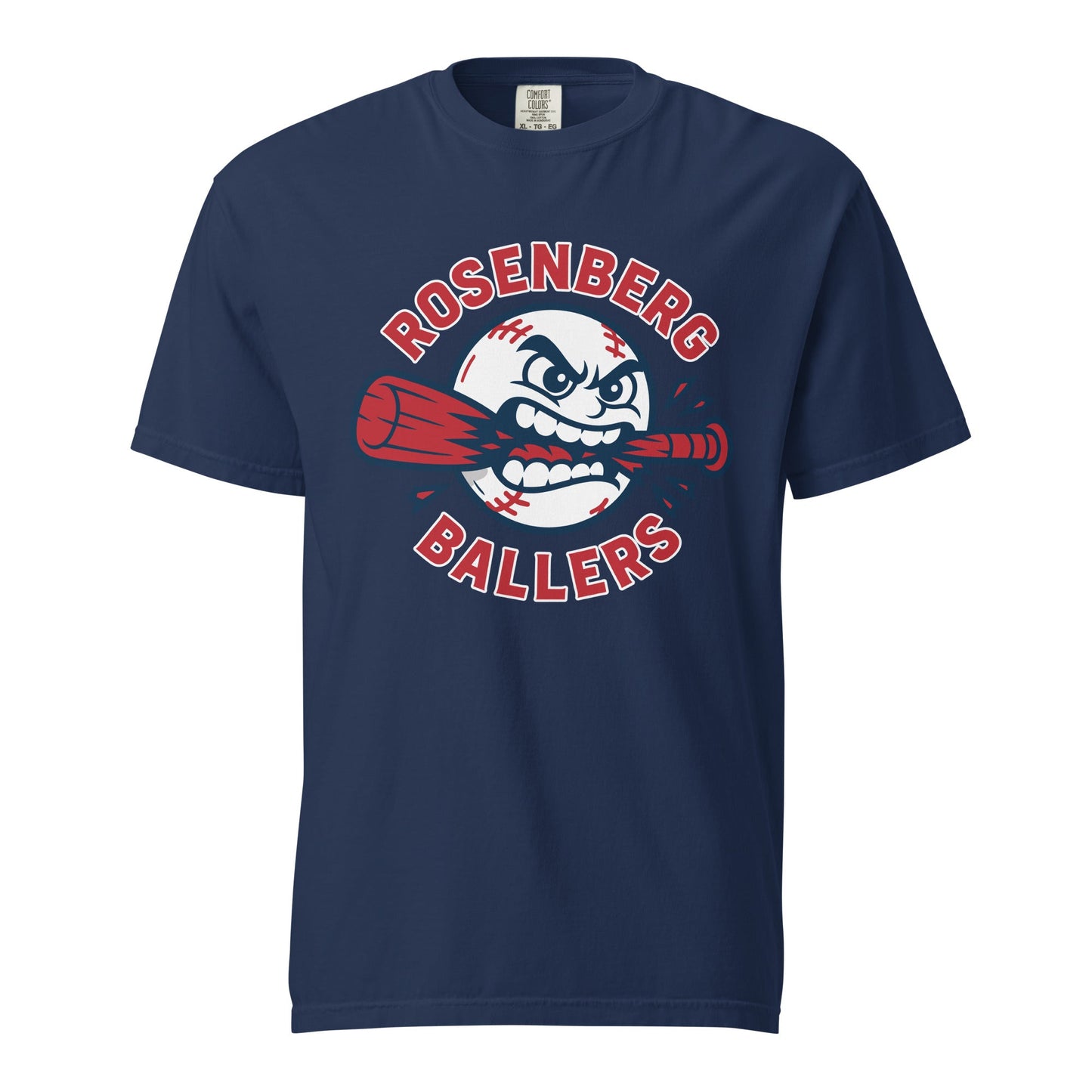 Signature | Comfort Colors T-Shirt | Rosenberg Ballers | Vanguard Logo