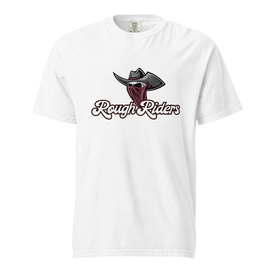 Signature | Comfort Colors T-Shirt | Rough Riders | Masked Man Logo