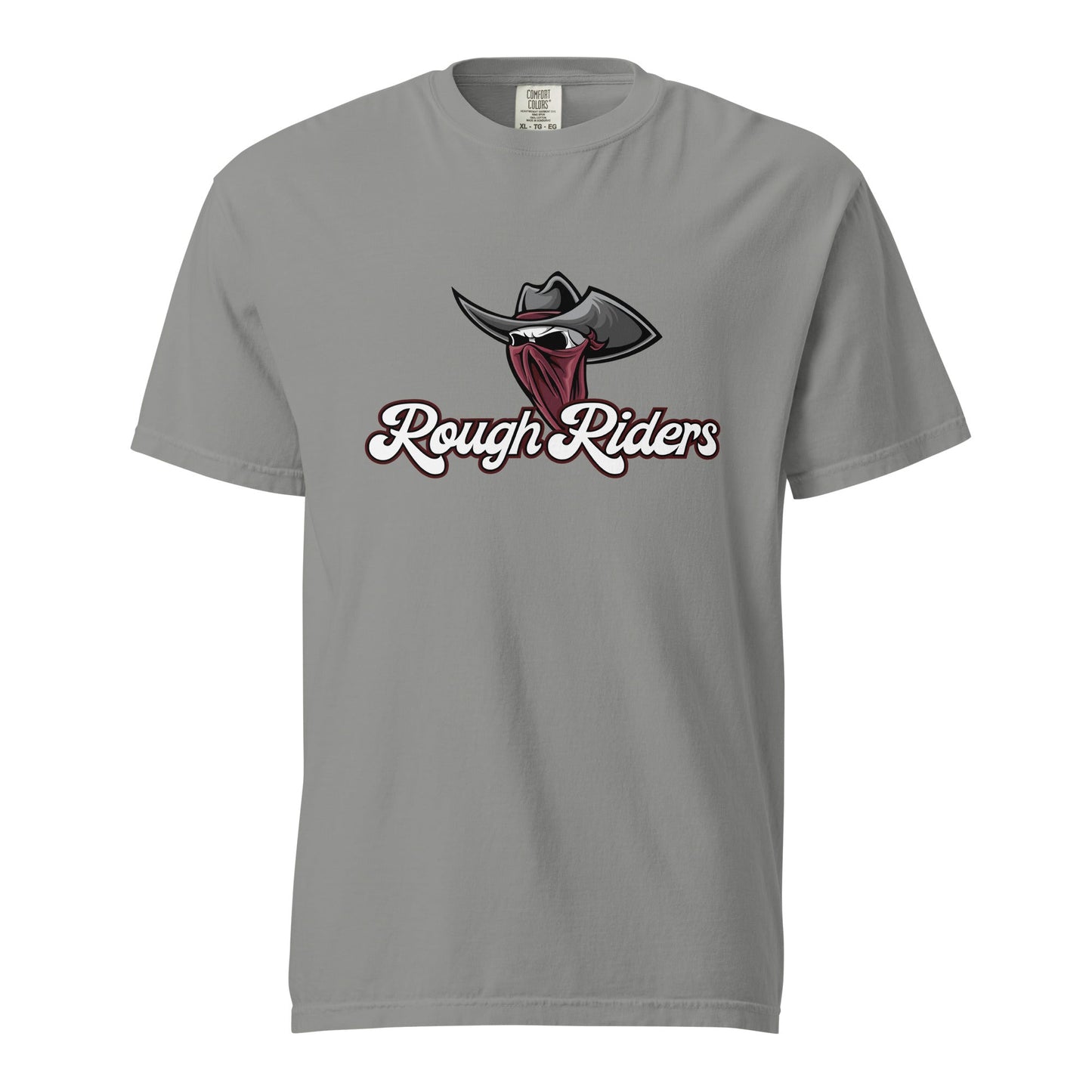 Signature | Comfort Colors T-Shirt | Rough Riders | Masked Man Logo