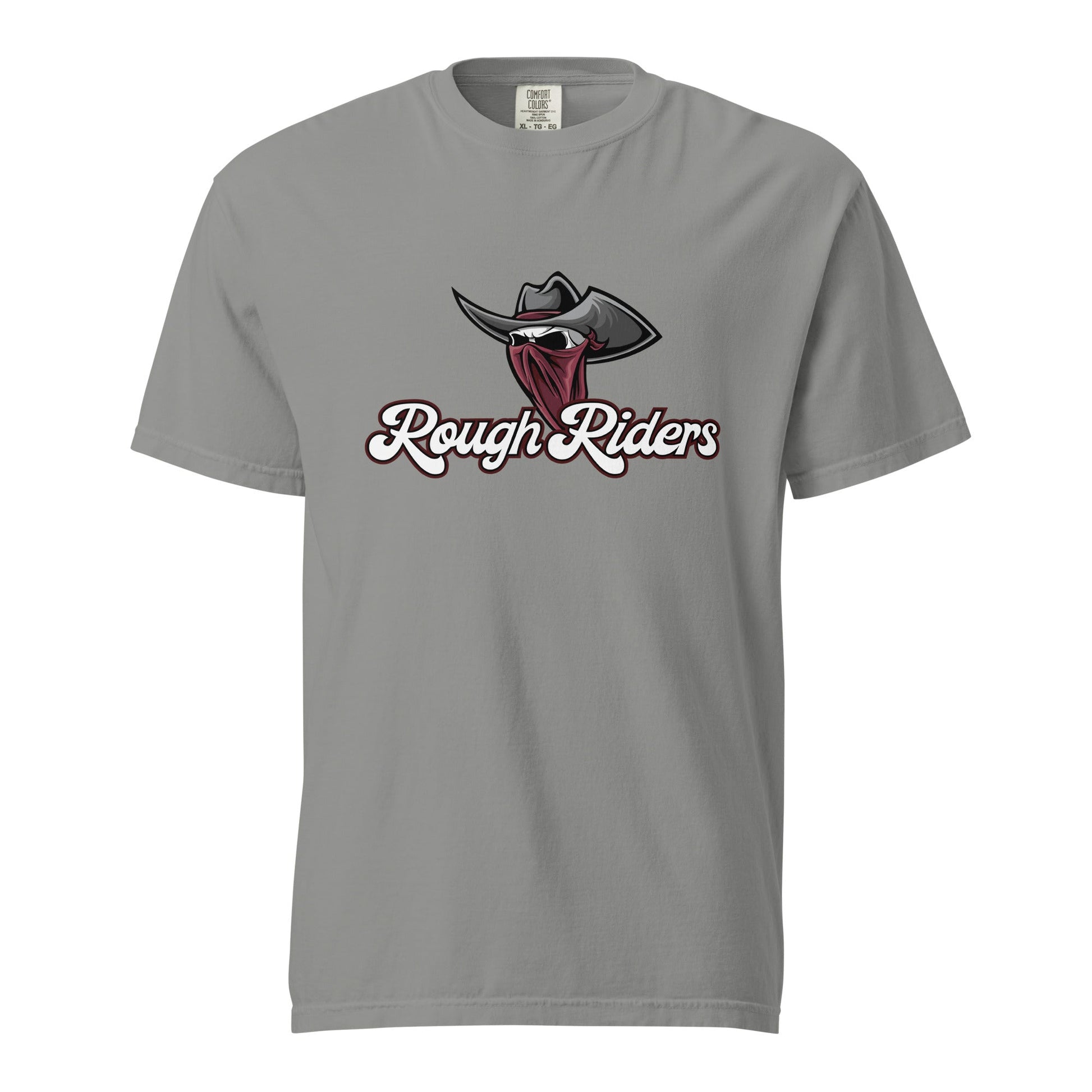 Signature | Comfort Colors T-Shirt | Rough Riders | Masked Man Logo