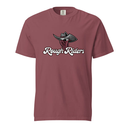 Signature | Comfort Colors T-Shirt | Rough Riders | Masked Man Logo