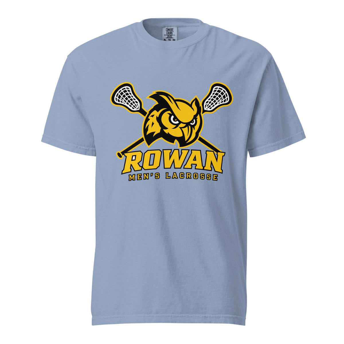 Signature | Comfort Colors T-Shirt | Rowan Men’s Lacrosse | Crest Logo