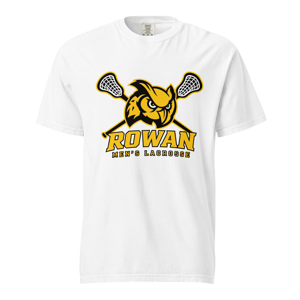 Signature | Comfort Colors T-Shirt | Rowan Men’s Lacrosse | Crest Logo