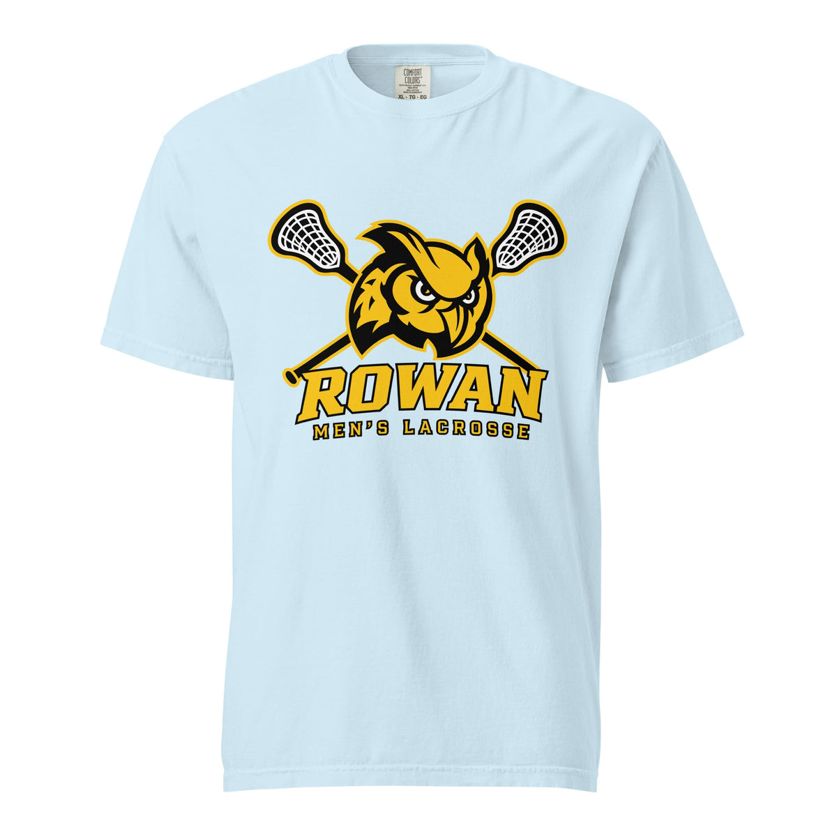 Signature | Comfort Colors T-Shirt | Rowan Men’s Lacrosse | Crest Logo