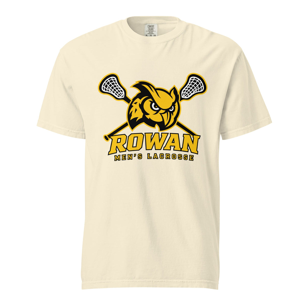 Signature | Comfort Colors T-Shirt | Rowan Men’s Lacrosse | Crest Logo