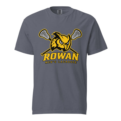 Signature | Comfort Colors T-Shirt | Rowan Men’s Lacrosse | Crest Logo