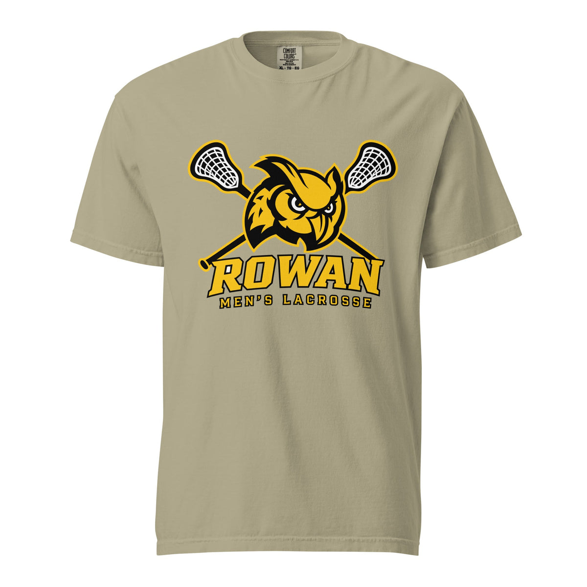 Signature | Comfort Colors T-Shirt | Rowan Men’s Lacrosse | Crest Logo
