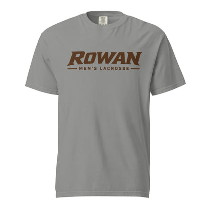 Signature | Comfort Colors T-Shirt | Rowan Men’s Lacrosse | Modern Script Logo