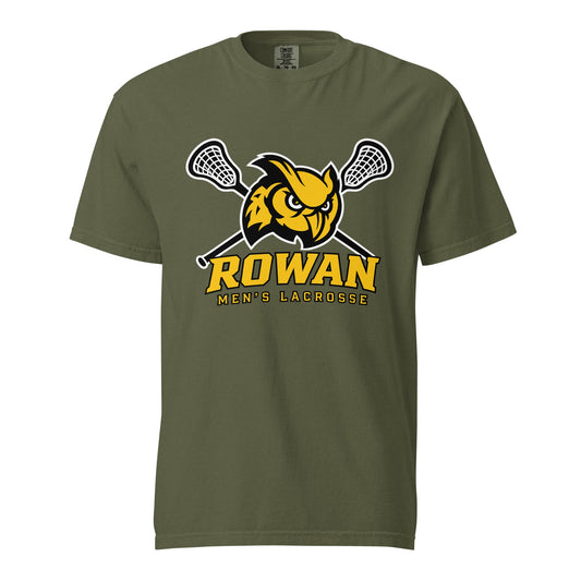 Signature | Comfort Colors T-Shirt | Rowan Men’s Lacrosse | Vanguard Logo