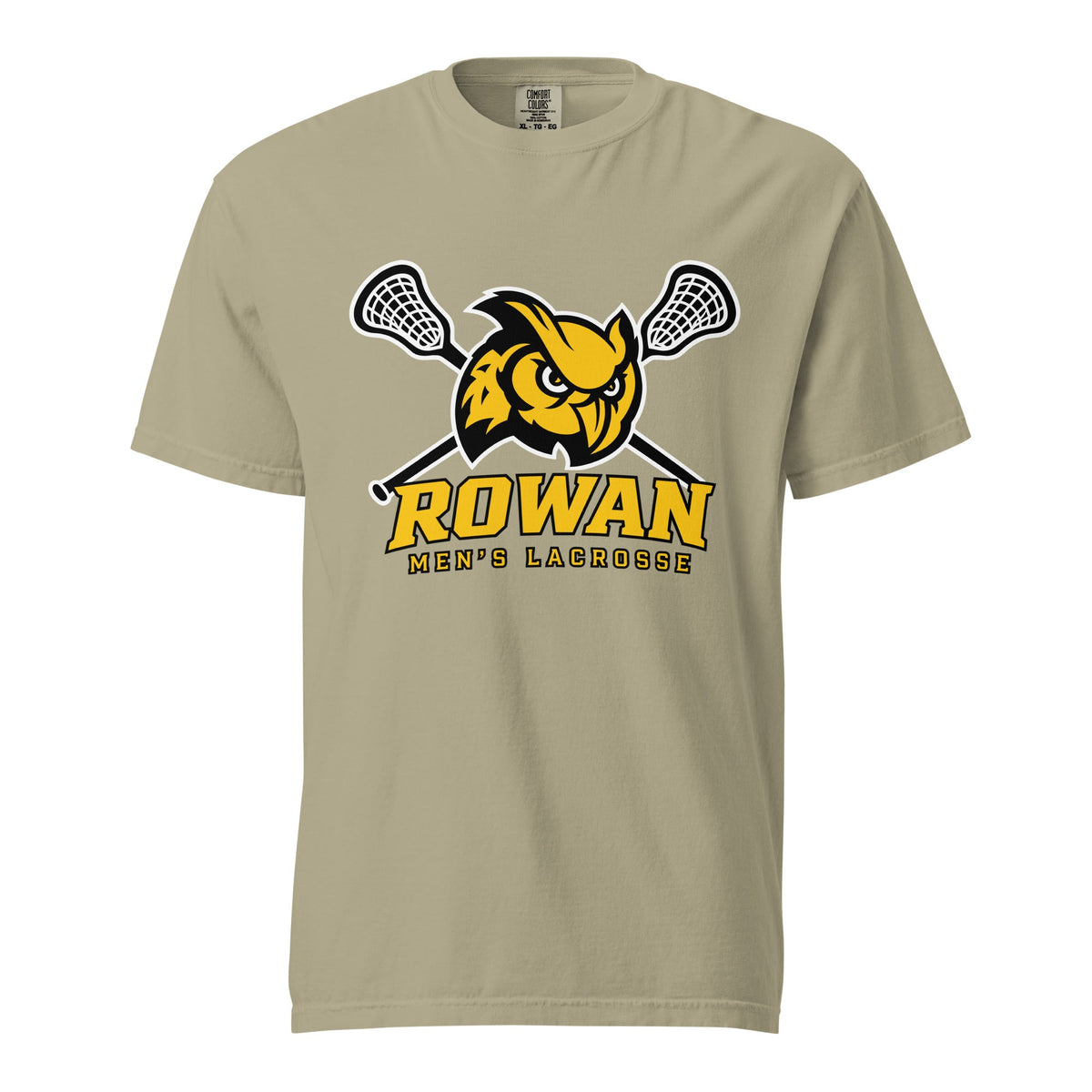 Signature | Comfort Colors T-Shirt | Rowan Men’s Lacrosse | Vanguard Logo