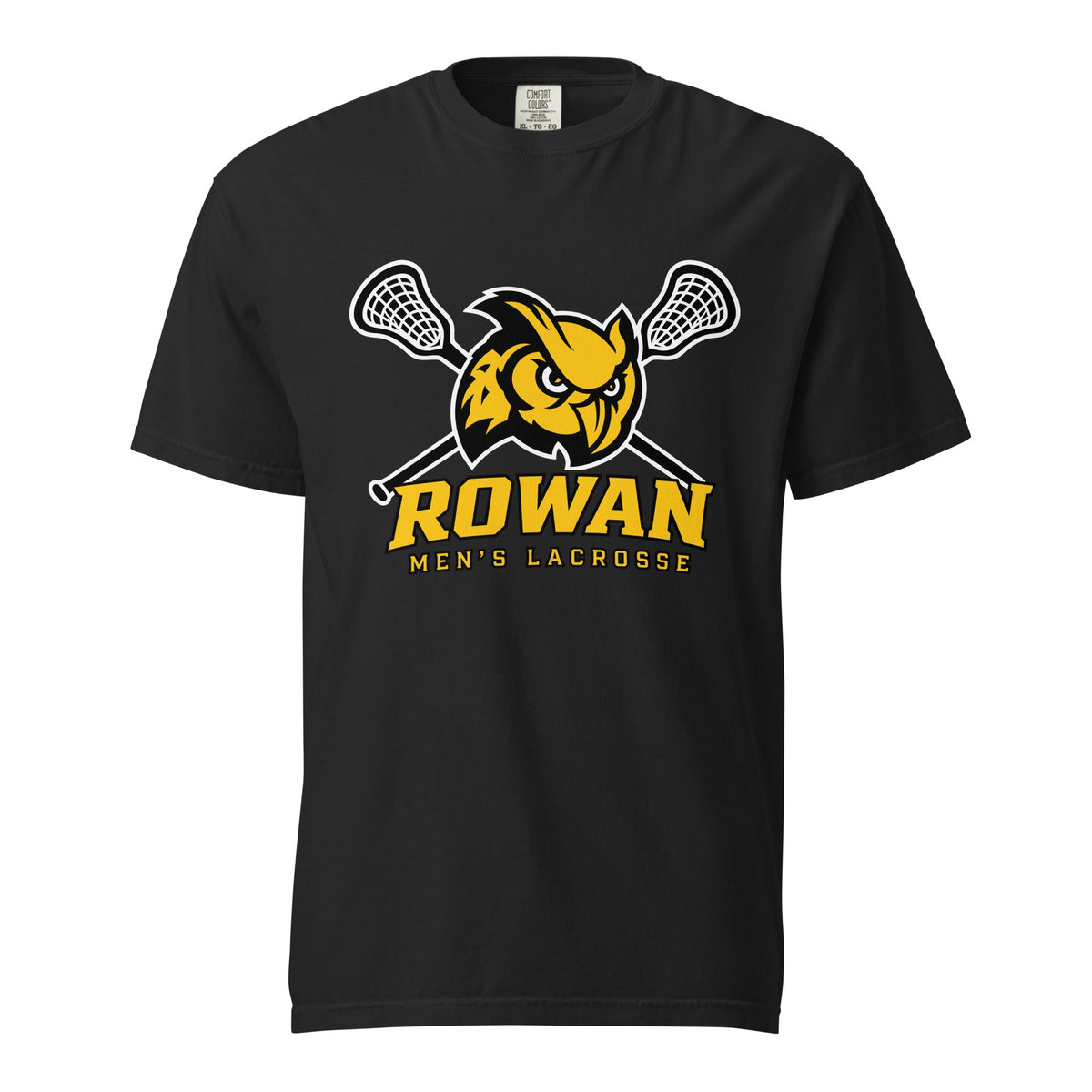 Signature | Comfort Colors T-Shirt | Rowan Men’s Lacrosse | Vanguard Logo