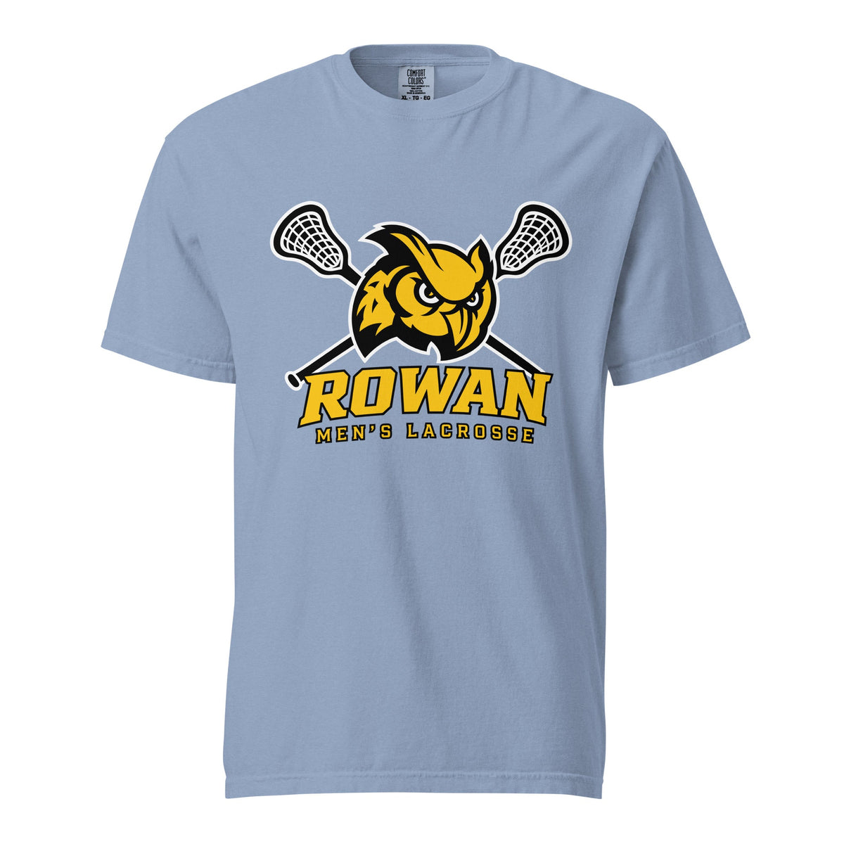 Signature | Comfort Colors T-Shirt | Rowan Men’s Lacrosse | Vanguard Logo