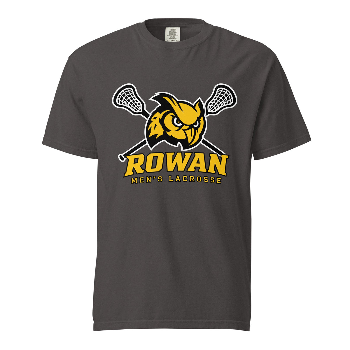 Signature | Comfort Colors T-Shirt | Rowan Men’s Lacrosse | Vanguard Logo