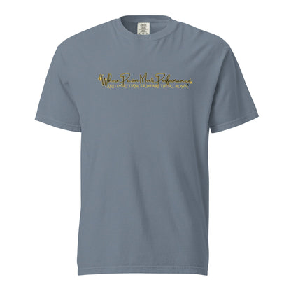 Signature | Comfort Colors T-Shirt | Royal Dance Palace | Alt Logo