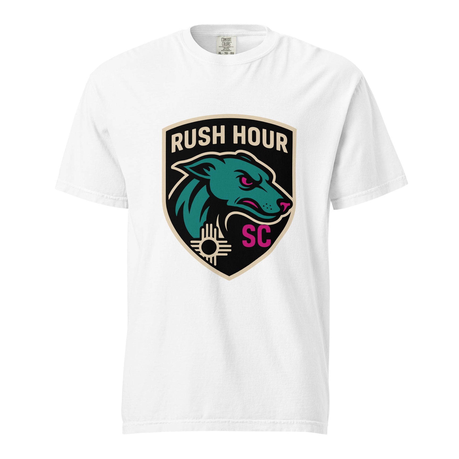 Signature | Comfort Colors T-Shirt | Rush Hour | Badge Logo