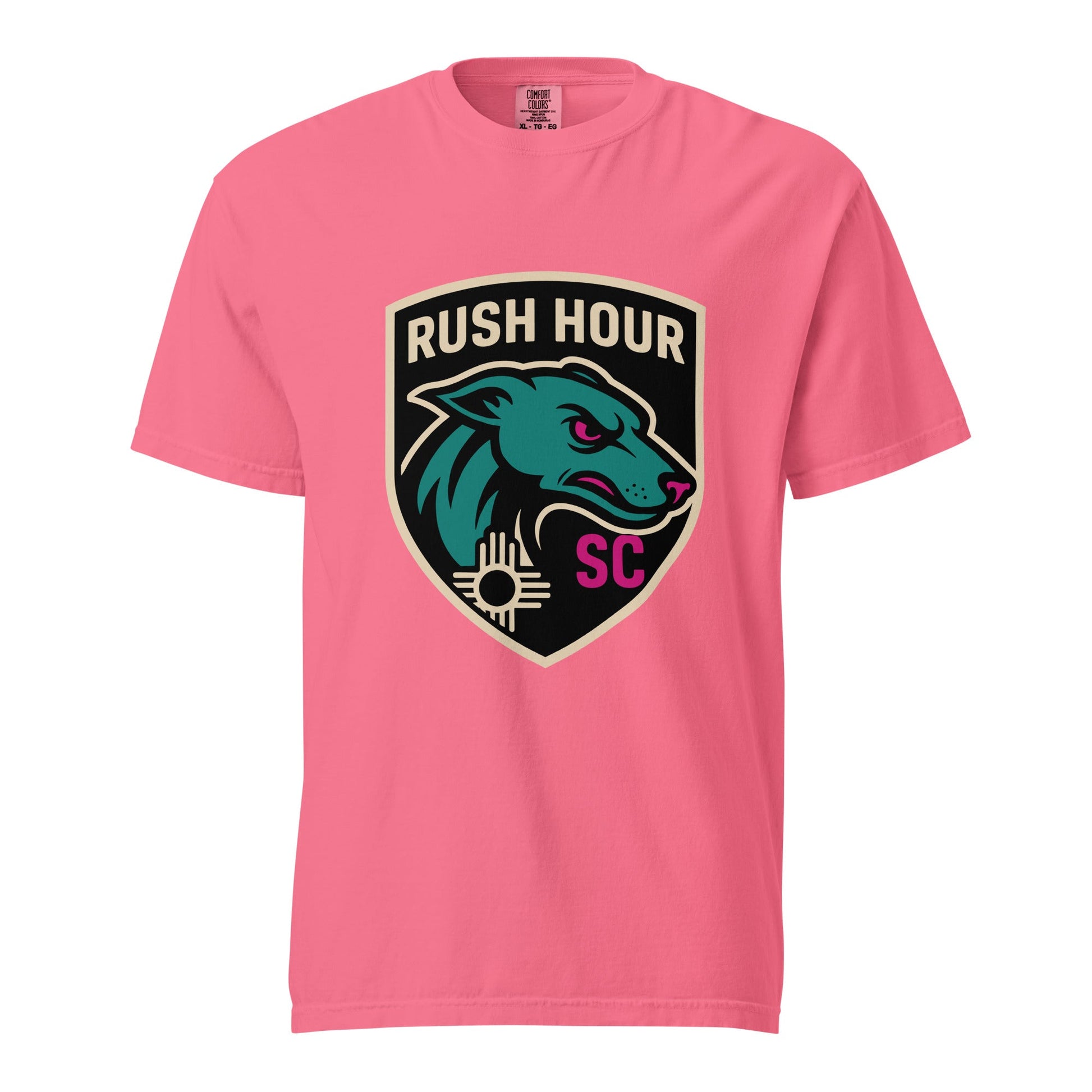 Signature | Comfort Colors T-Shirt | Rush Hour | Badge Logo