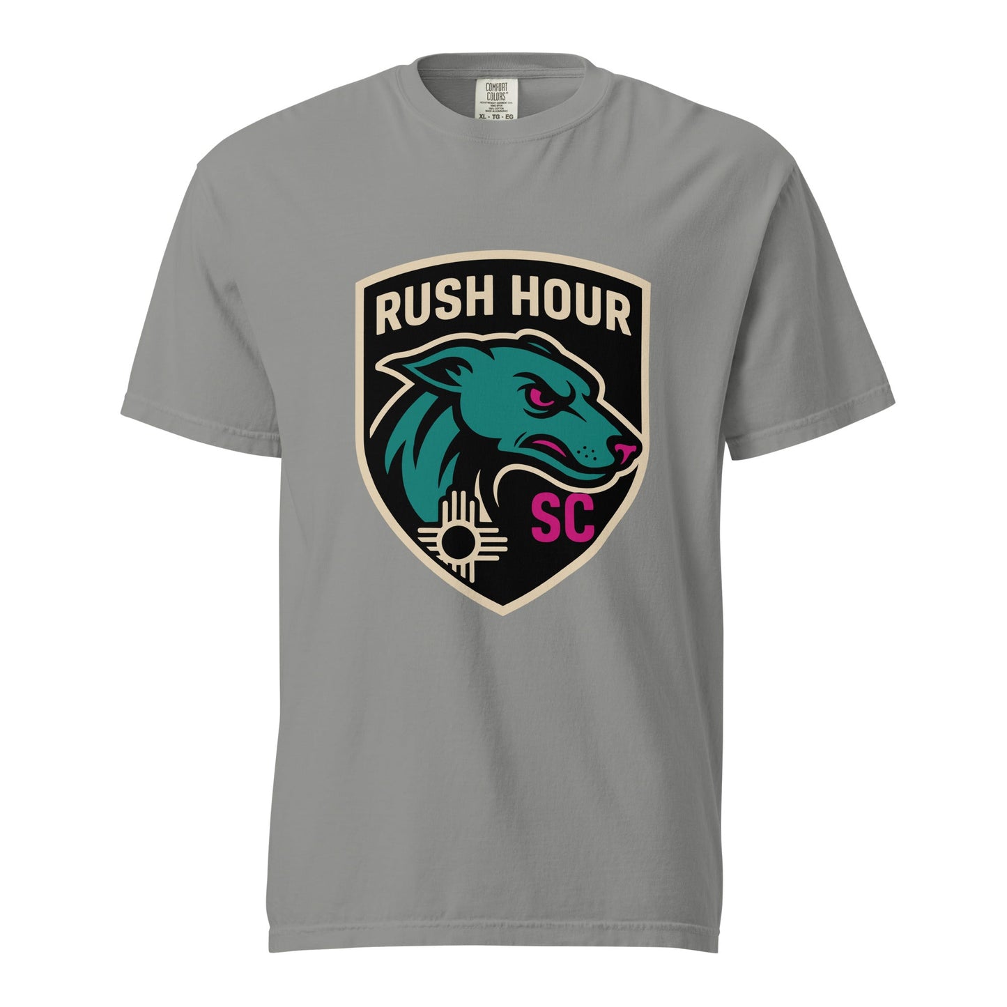 Signature | Comfort Colors T-Shirt | Rush Hour | Badge Logo