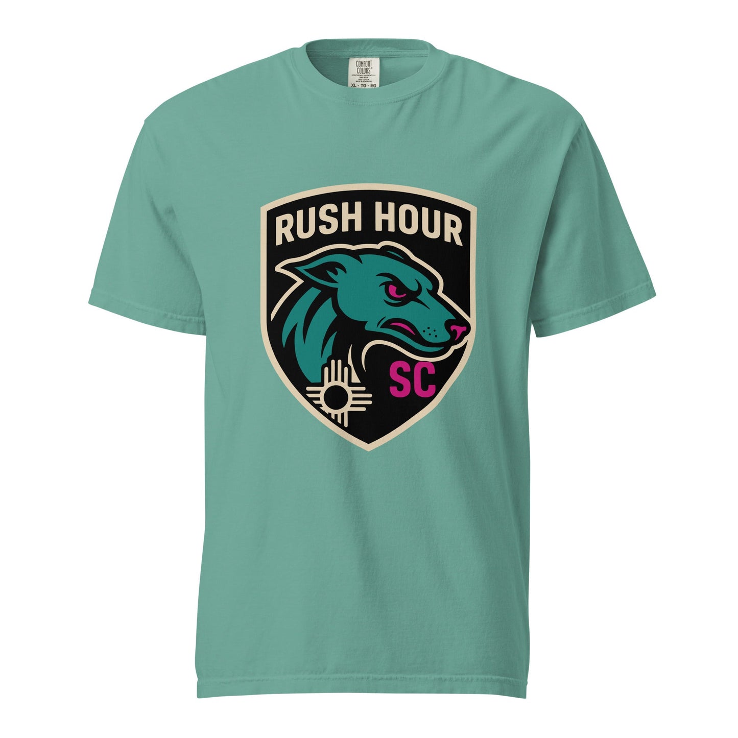Signature | Comfort Colors T-Shirt | Rush Hour | Badge Logo