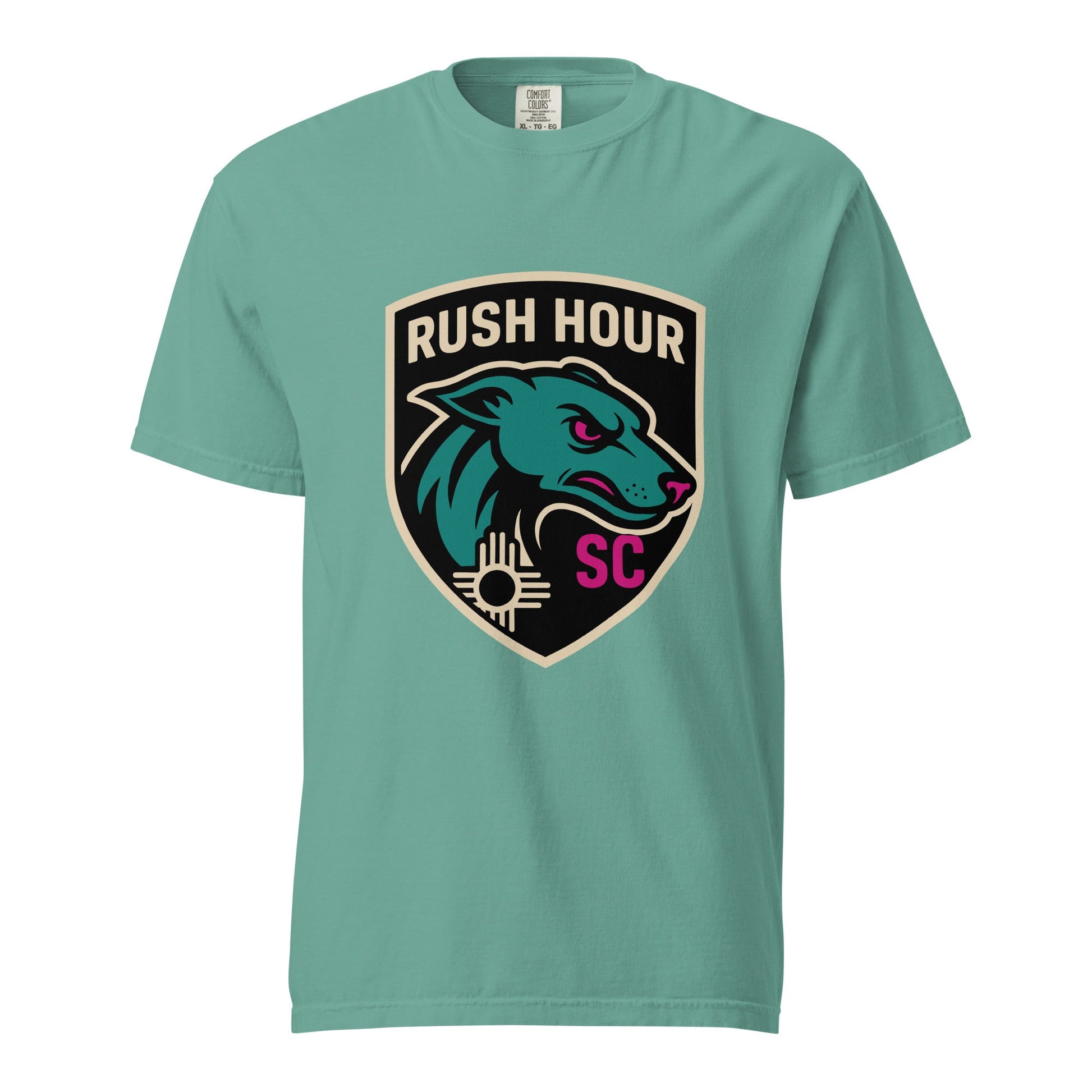 Signature | Comfort Colors T-Shirt | Rush Hour | Badge Logo