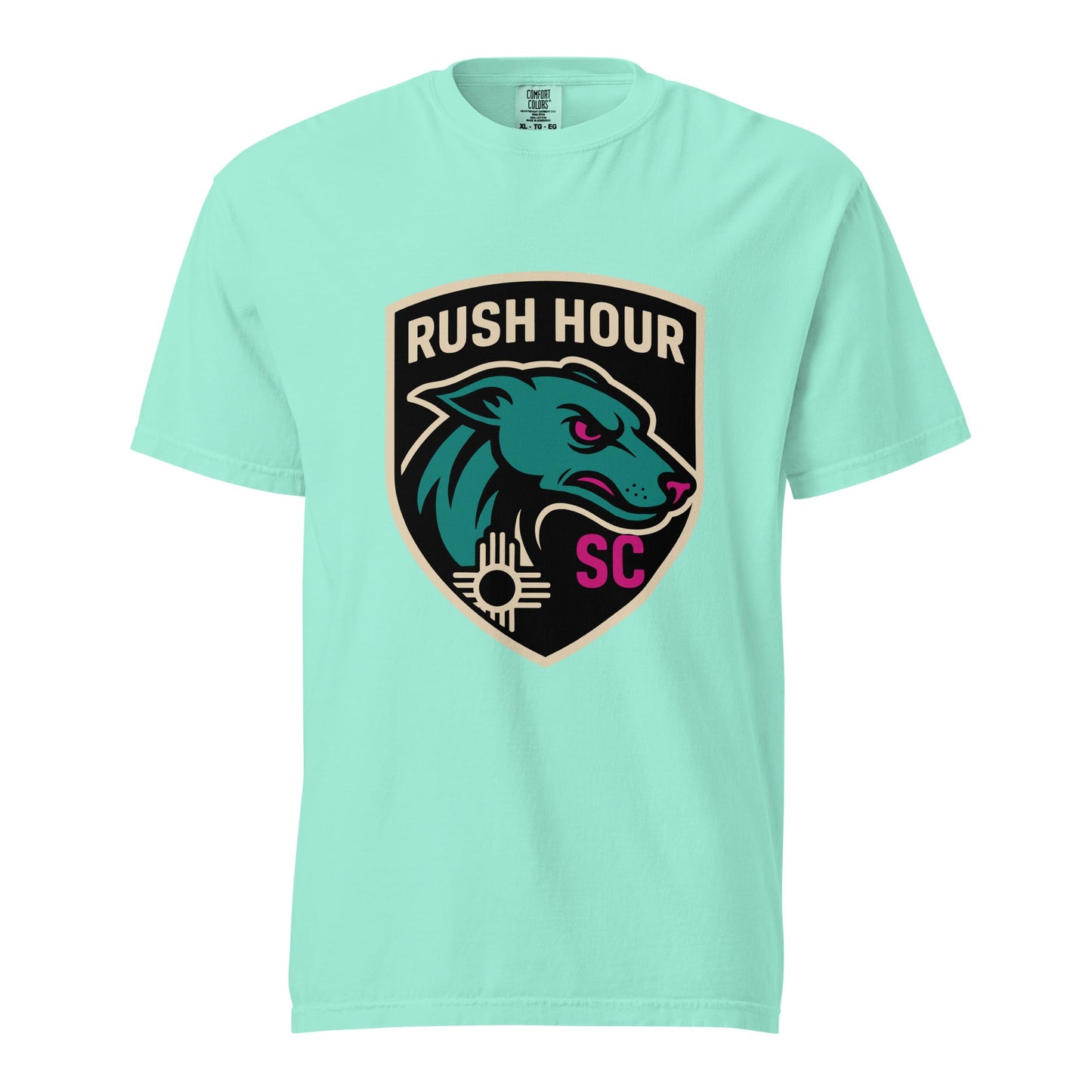 Signature | Comfort Colors T-Shirt | Rush Hour | Badge Logo