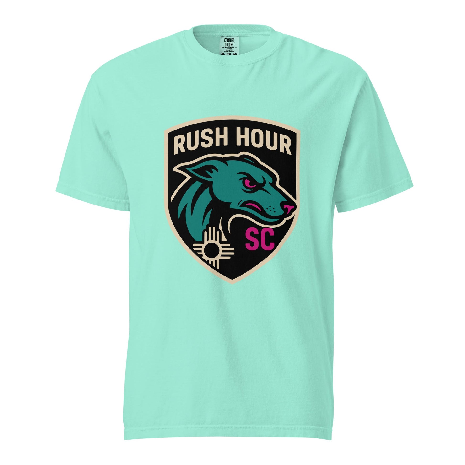 Signature | Comfort Colors T-Shirt | Rush Hour | Badge Logo