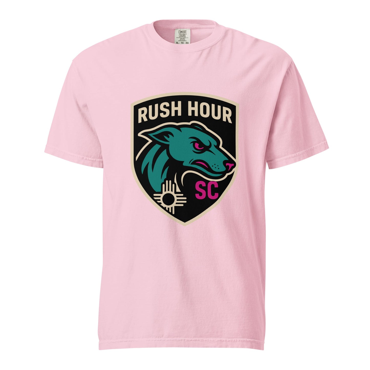 Signature | Comfort Colors T-Shirt | Rush Hour | Badge Logo