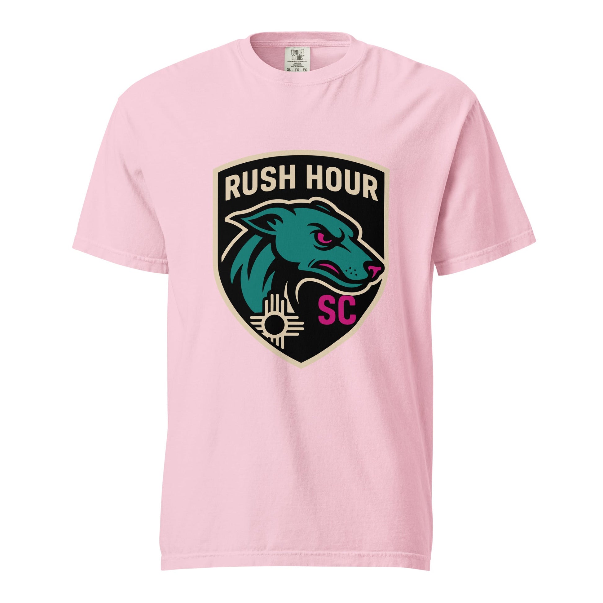 Signature | Comfort Colors T-Shirt | Rush Hour | Badge Logo