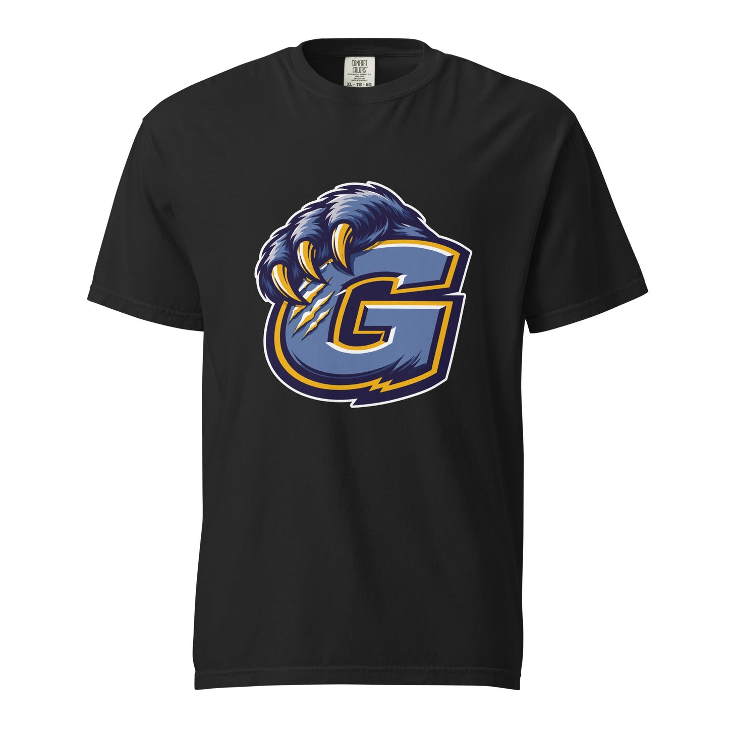 Signature | Comfort Colors T-Shirt | Rutherford County Grizzlies Football | G Logo