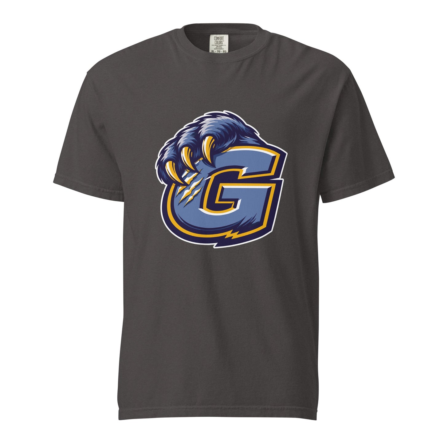 Signature | Comfort Colors T-Shirt | Rutherford County Grizzlies Football | G Logo