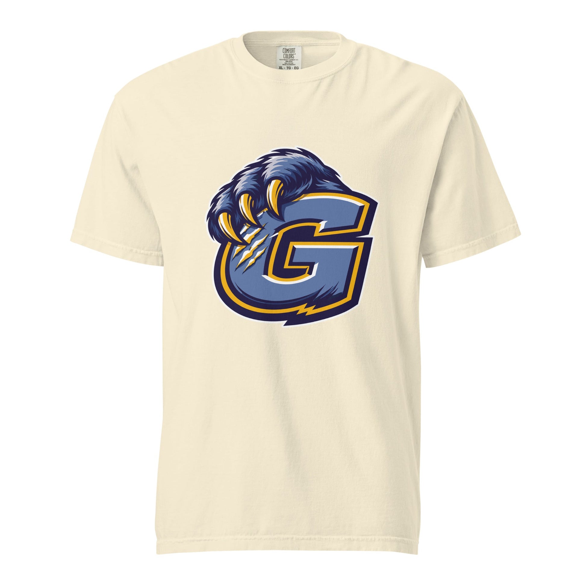 Signature | Comfort Colors T-Shirt | Rutherford County Grizzlies Football | G Logo