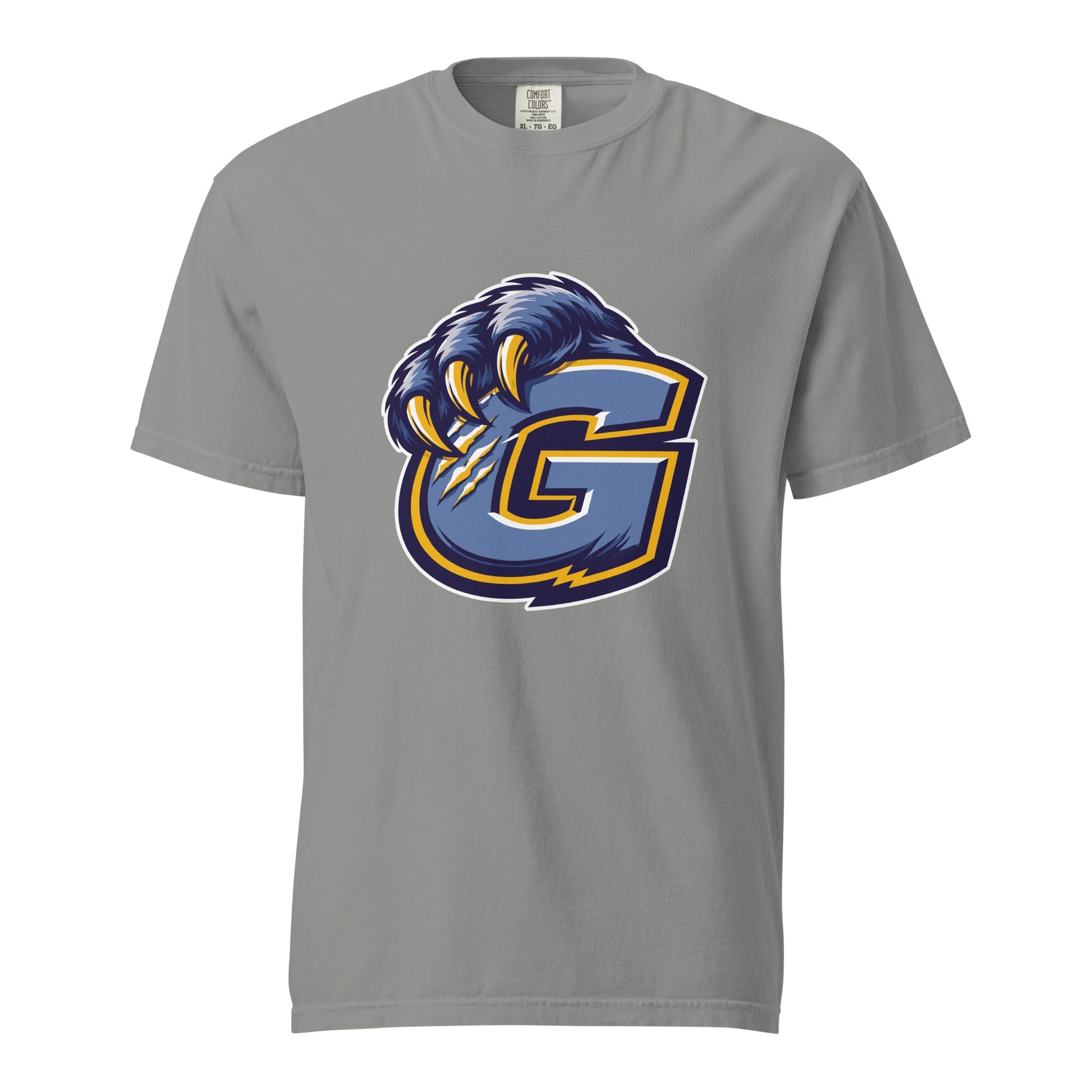 Signature | Comfort Colors T-Shirt | Rutherford County Grizzlies Football | G Logo