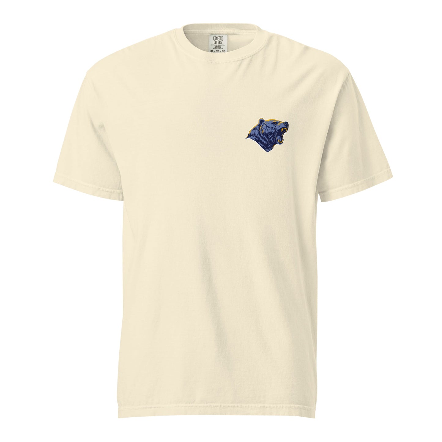 Signature | Comfort Colors T-Shirt | Rutherford County Grizzlies Football | Mascot Logo