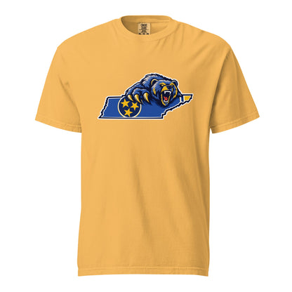 Signature | Comfort Colors T-Shirt | Rutherford County Grizzlies Football | Tennessee Logo